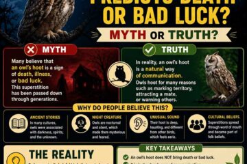 An Owl's Hoot Predicts Death or Bad Luck