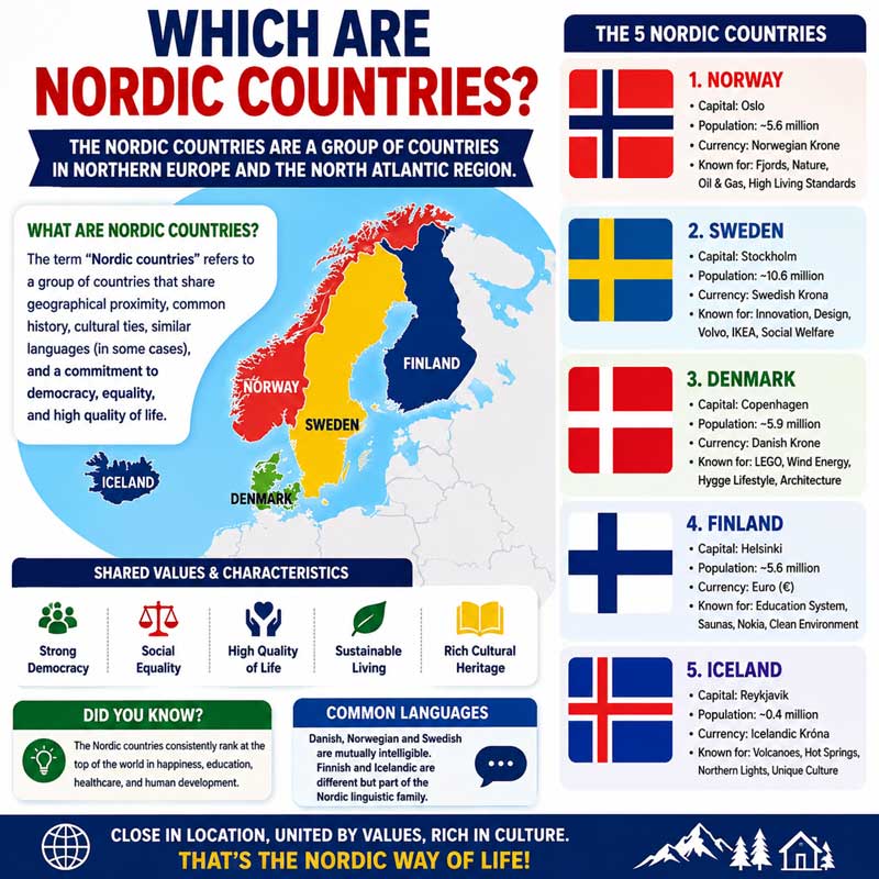 Nordi Countries of the Worl