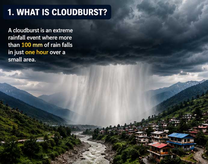 What is Cloudburst and how it happens