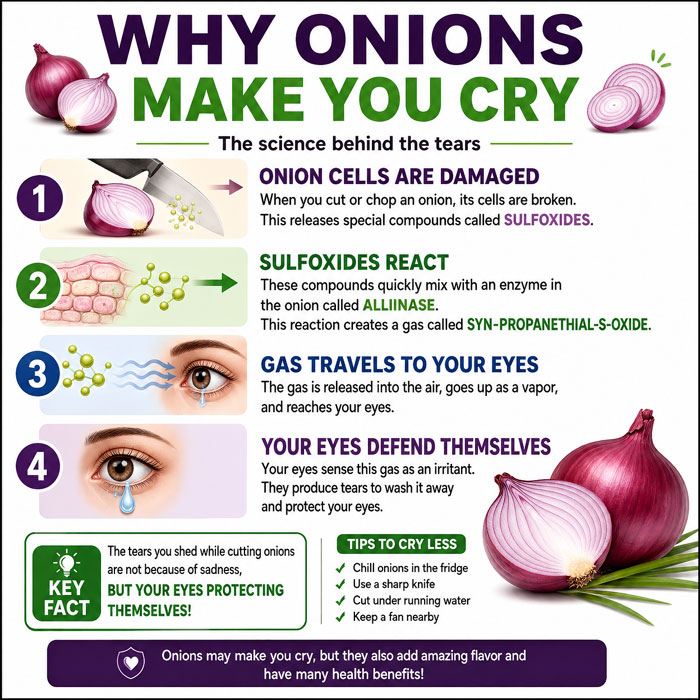 Why Oonion Makes you cry Image